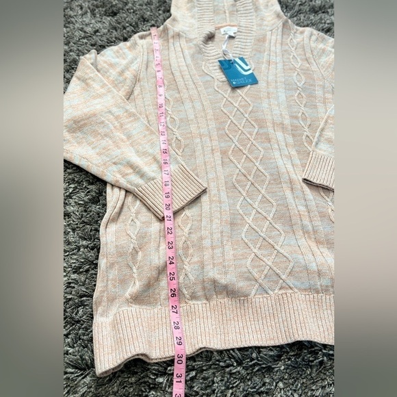 Market & Spruce Space Dye Hooded Sweater Size 3X, 2X - Picture 6 of 8